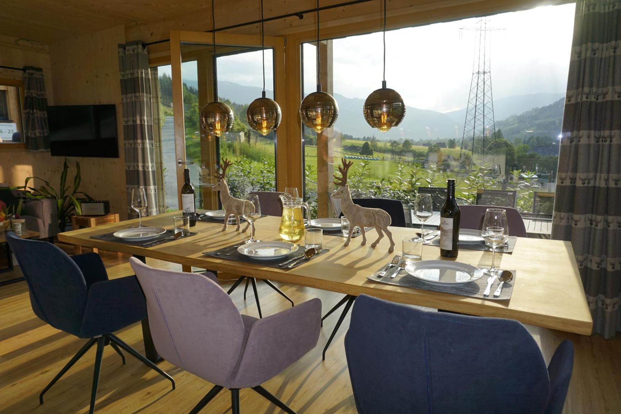 Alpenchalet Alpakablick Sankt Lorenzen ob Murau Eksteriør billede